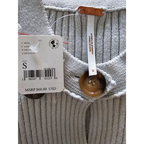 FREE PEOPLE size S women's cropped‎ knit vest - Picture 12 of 12